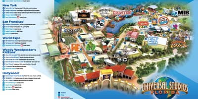 Orlando universal mapie