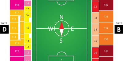Orlando miasto stadion mapa