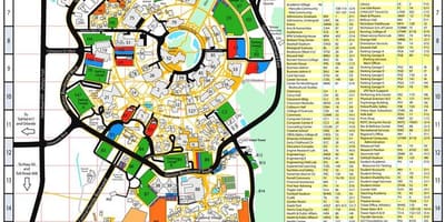 Mapa university of central Florida